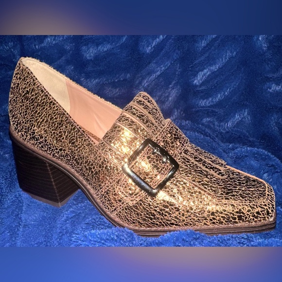 Sedna Kiltie Block-Heeled Tailored Loafers - Vince Camuto - New - Size 7 - Picture 2 of 10